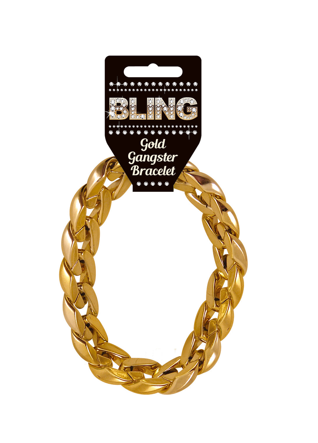 Gold Gangster Bracelet (31cm)