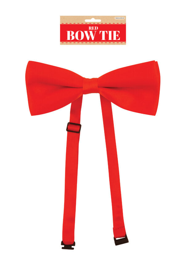 Red Fancy Dress Bow Tie